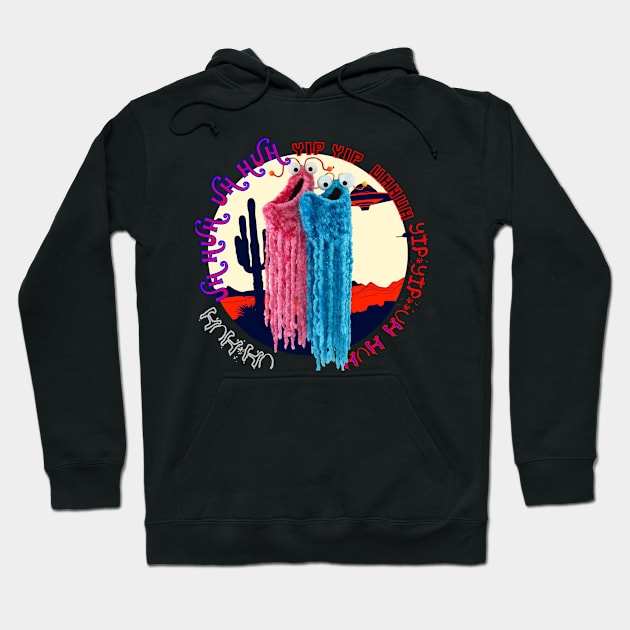 YIP YIP YIP UH HUH Hoodie by ryanmpete